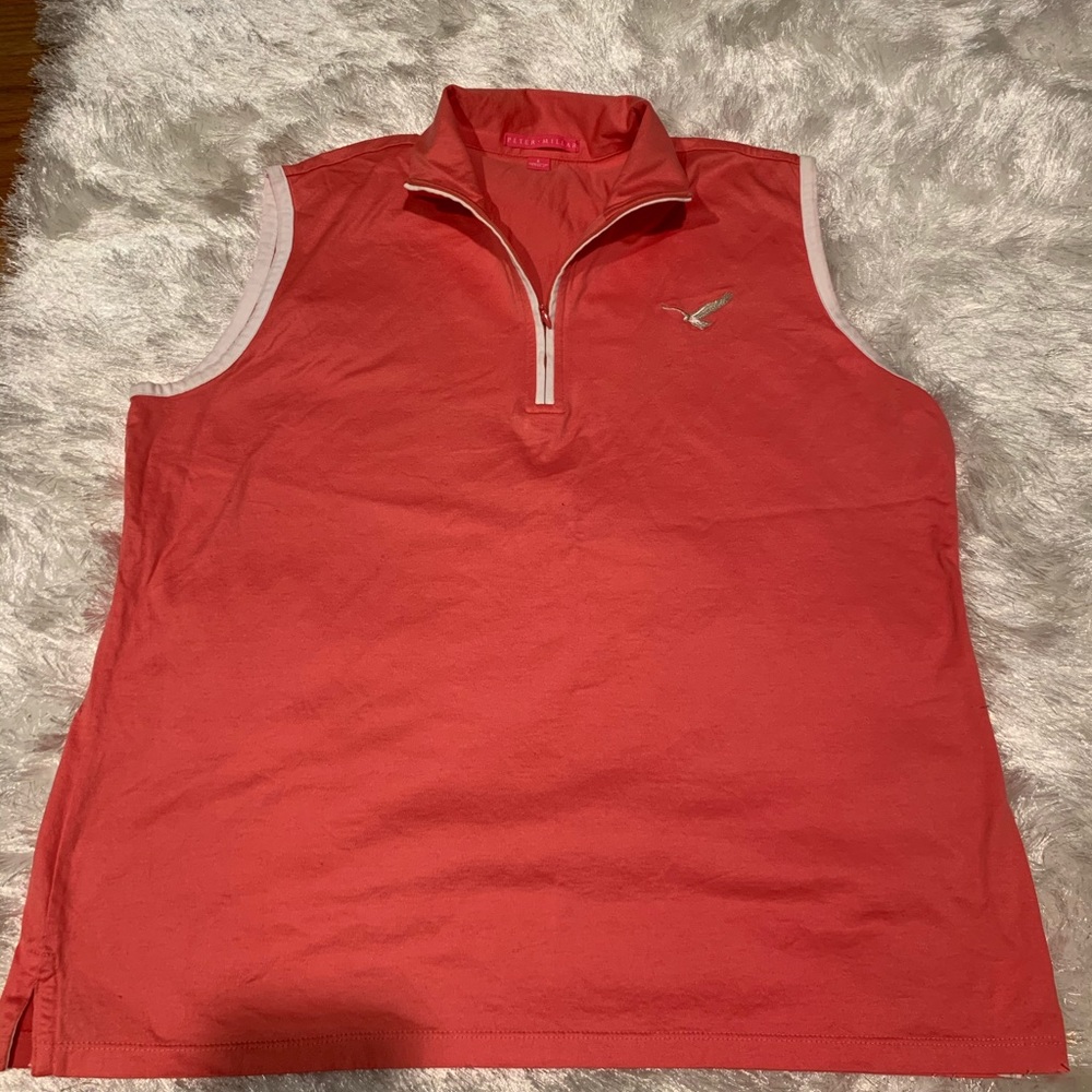 Peter Millar sleeveless golf shirt